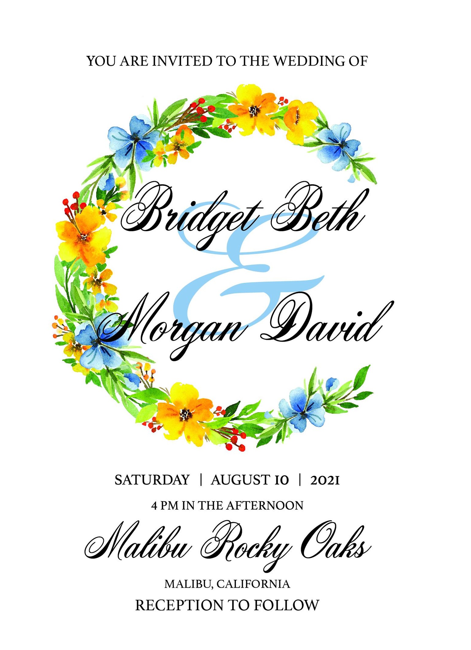 Wedding Invitation - image 1 - student project