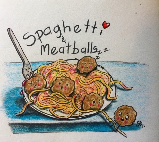 Spaghetti and Meatballs :) - image 1 - student project