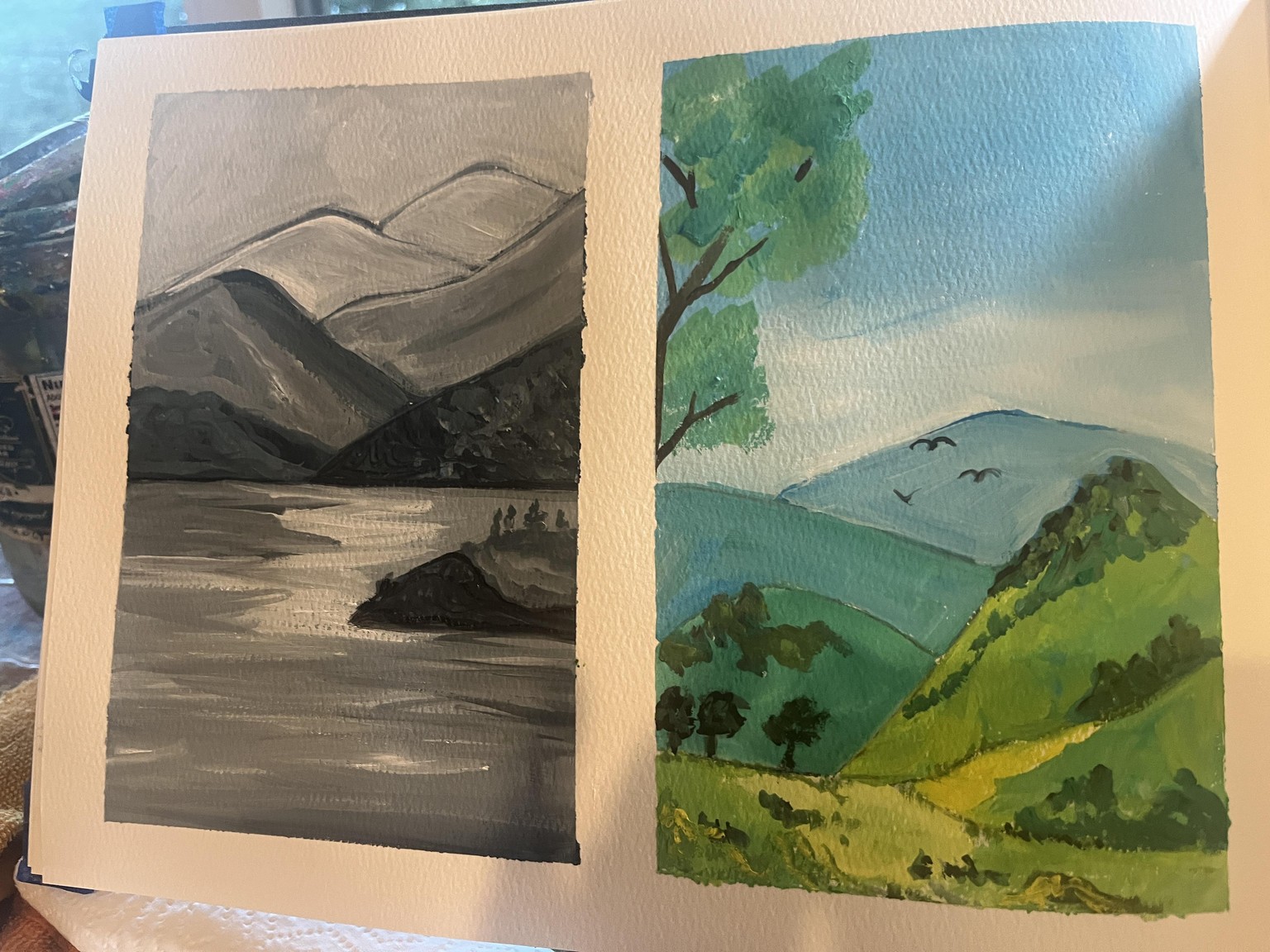 8 mountain scenes - image 1 - student project