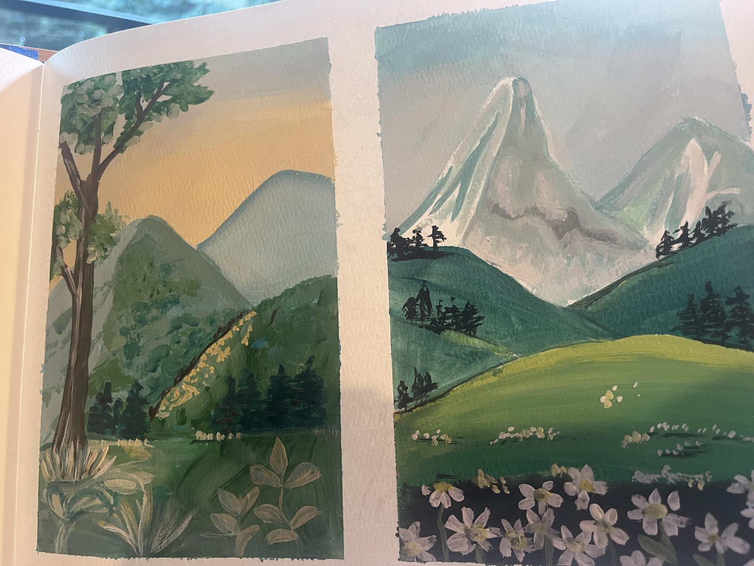 8 mountain scenes - image 3 - student project