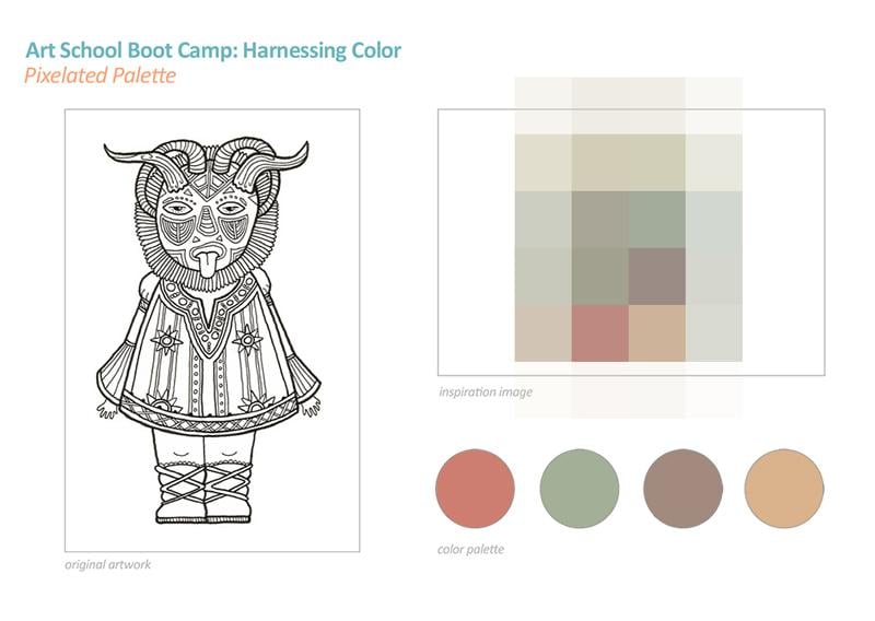 SAMPLE PROJECT: Color Palettes - image 3 - student project