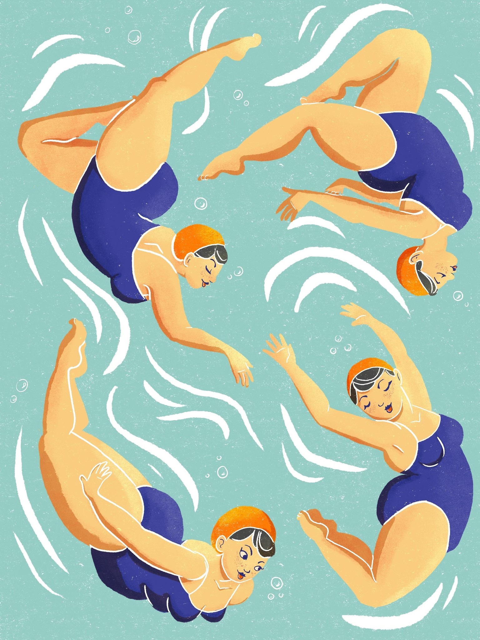 Synchronized Swimming - image 3 - student project