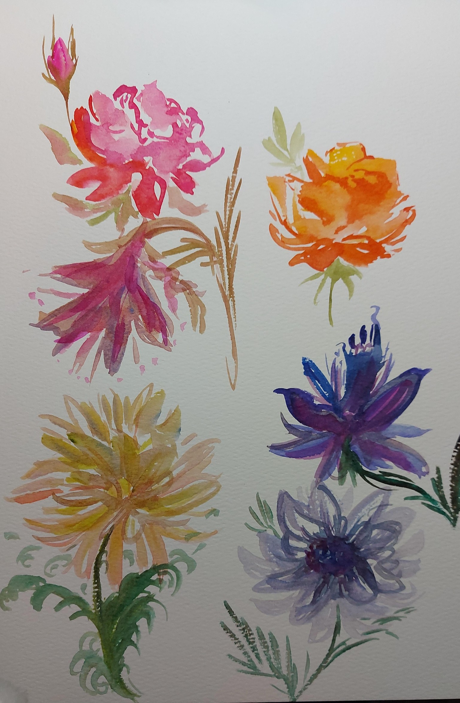 Master Your Brushstrokes in Watercolors: Paint Roses - image 4 - student project