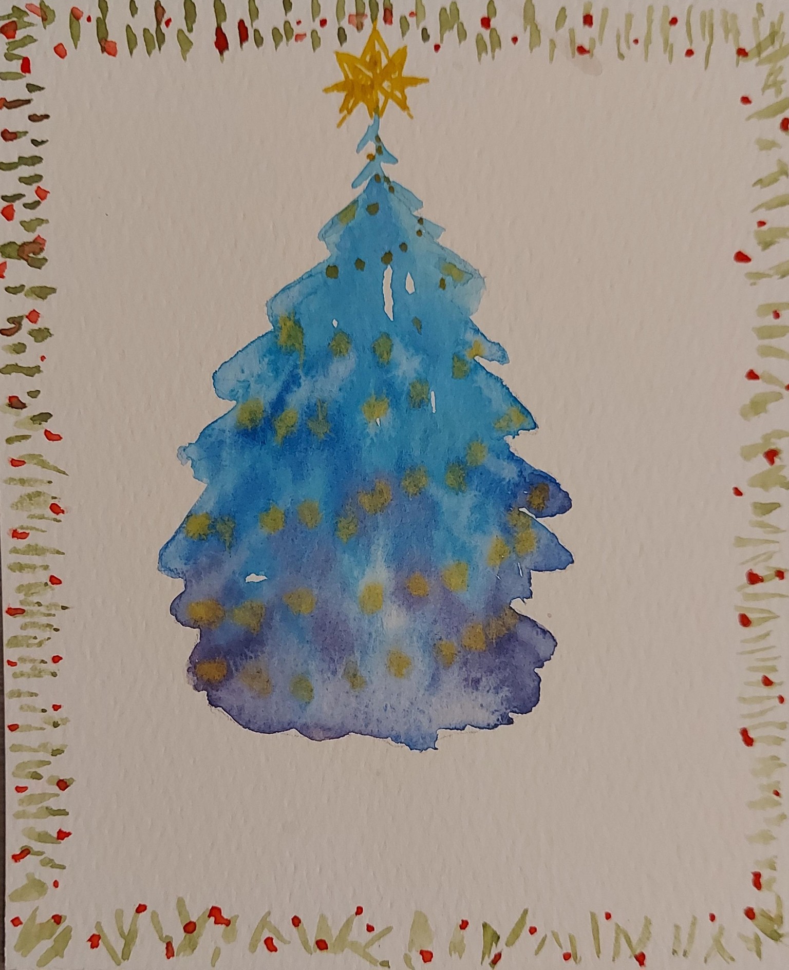 Winter Watercolors for Beginners: Master Brush Control - image 4 - student project