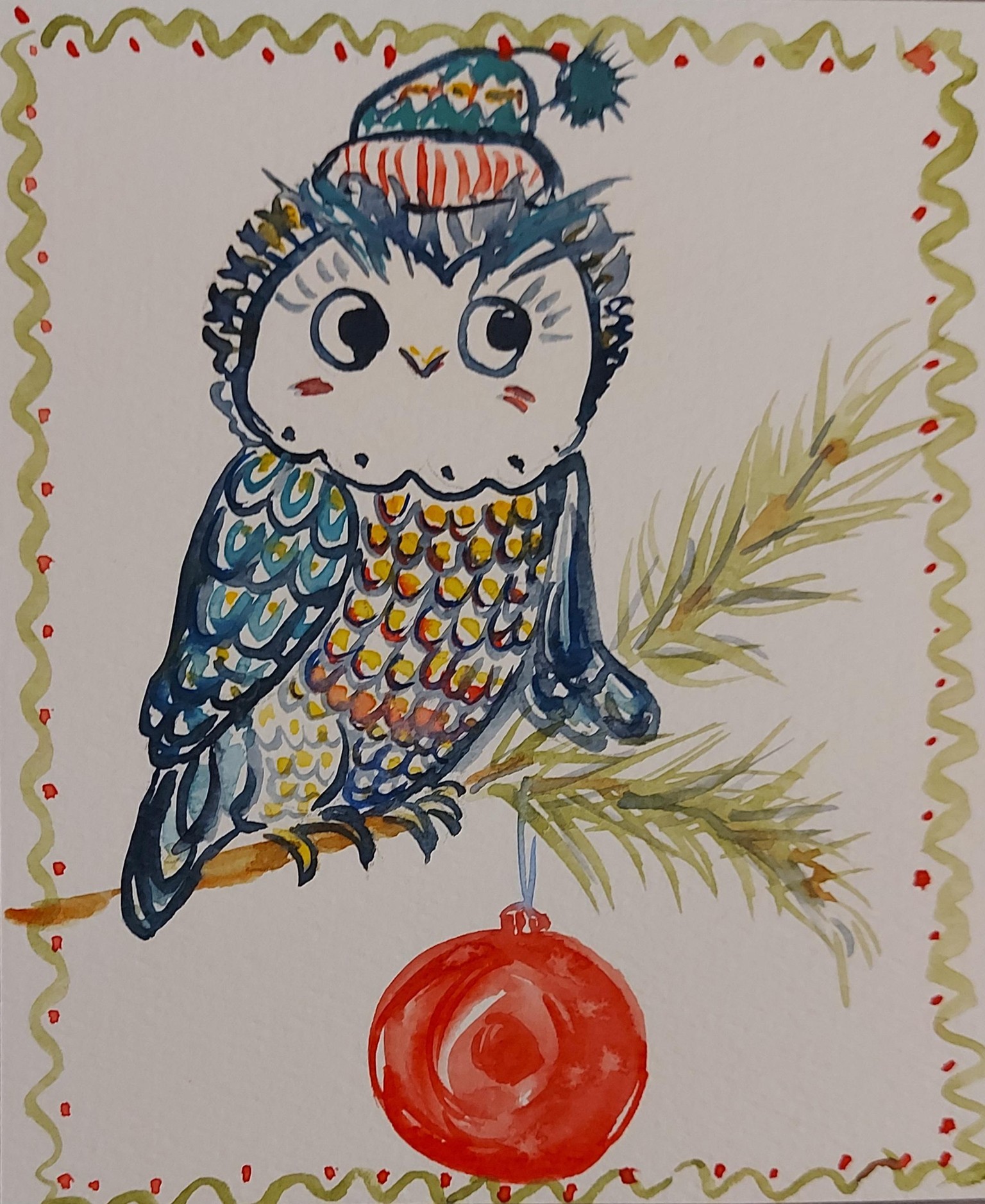 Winter Watercolors for Beginners: Master Brush Control - image 6 - student project