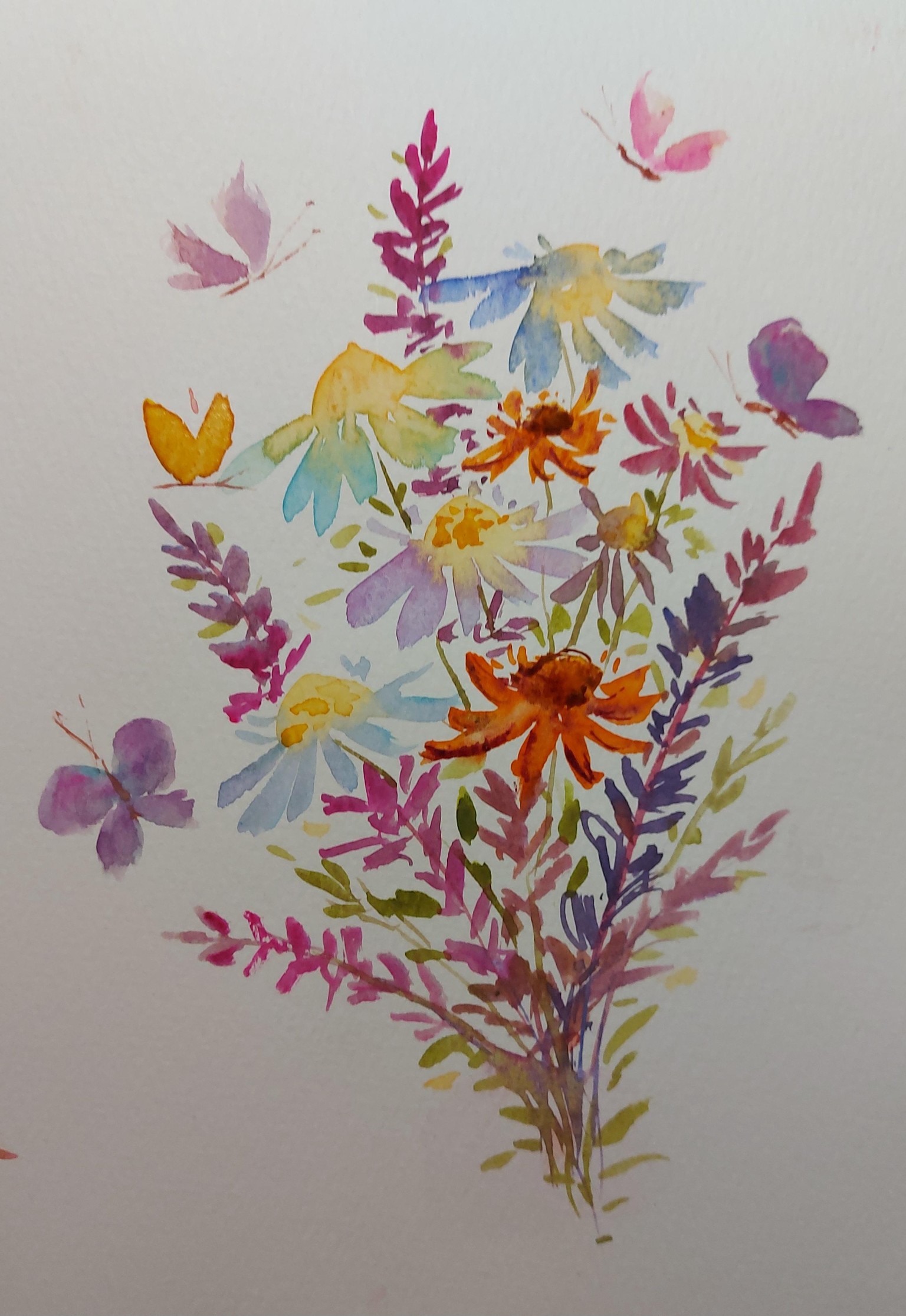 Master Your Brushstrokes in Watercolors: Paint Roses - image 5 - student project