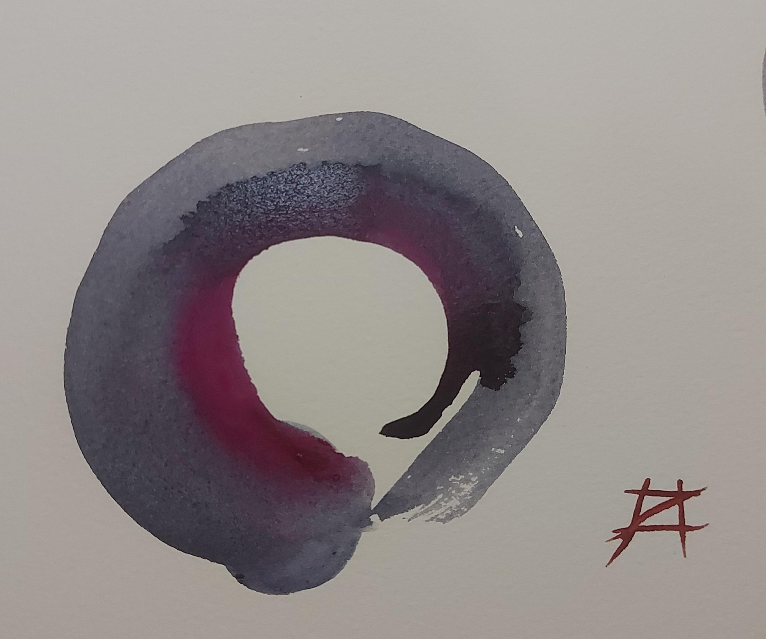Enso: Create Japanese Meditative Watercolor - image 10 - student project