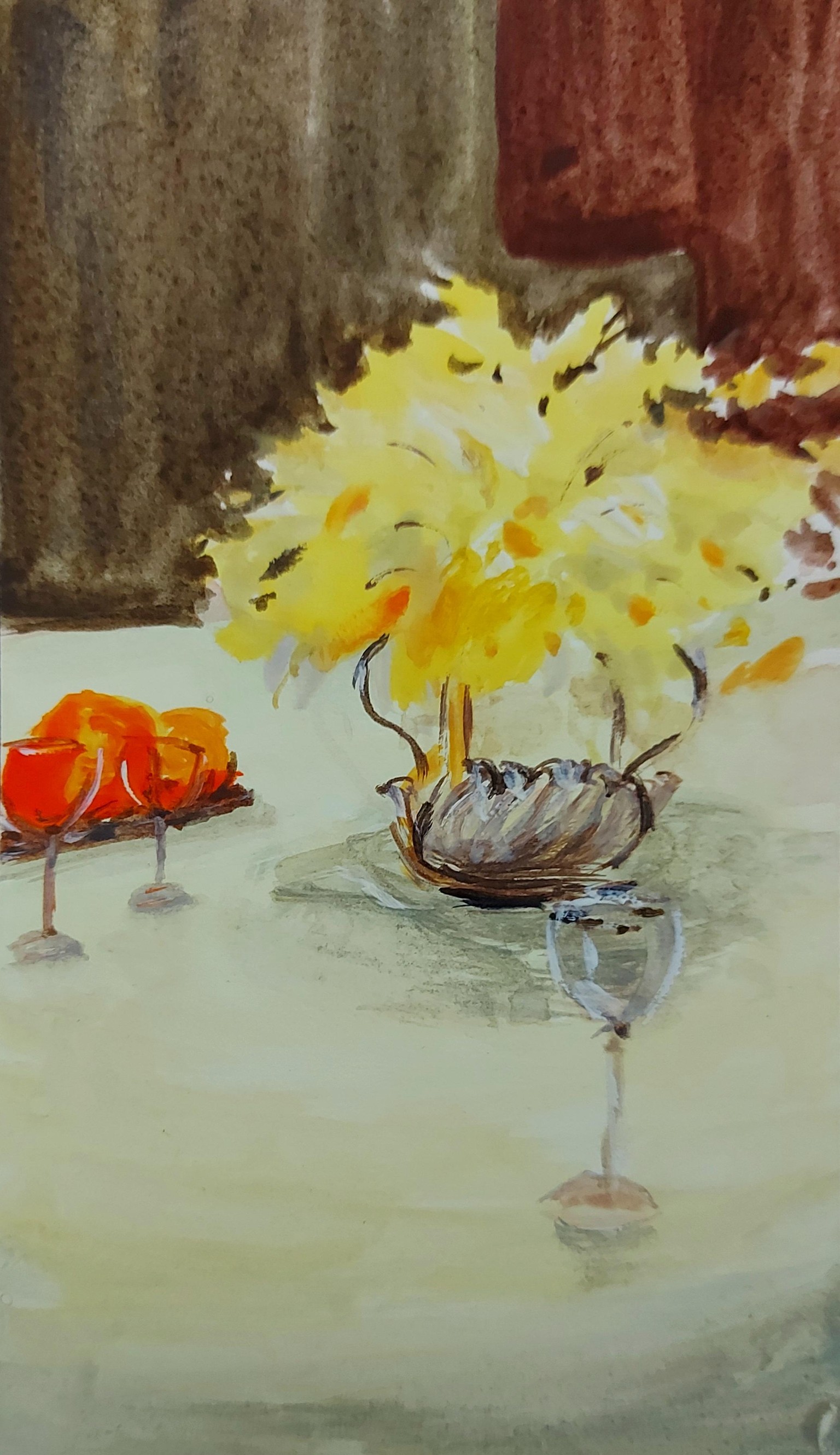 Let’s Mix Our Own Watercolor Pastels: Warm Colors - image 2 - student project