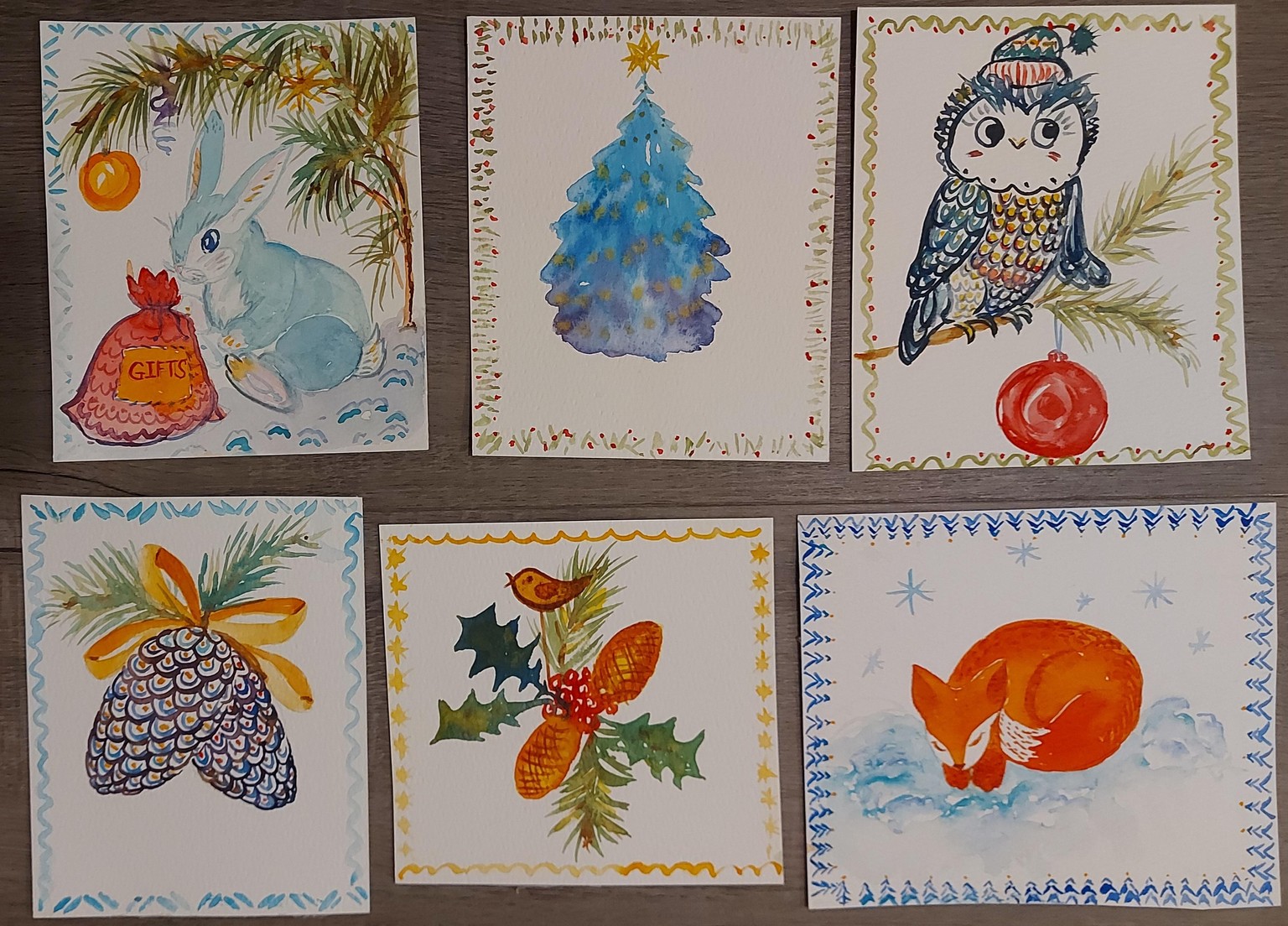 Winter Watercolors for Beginners: Master Brush Control - image 7 - student project