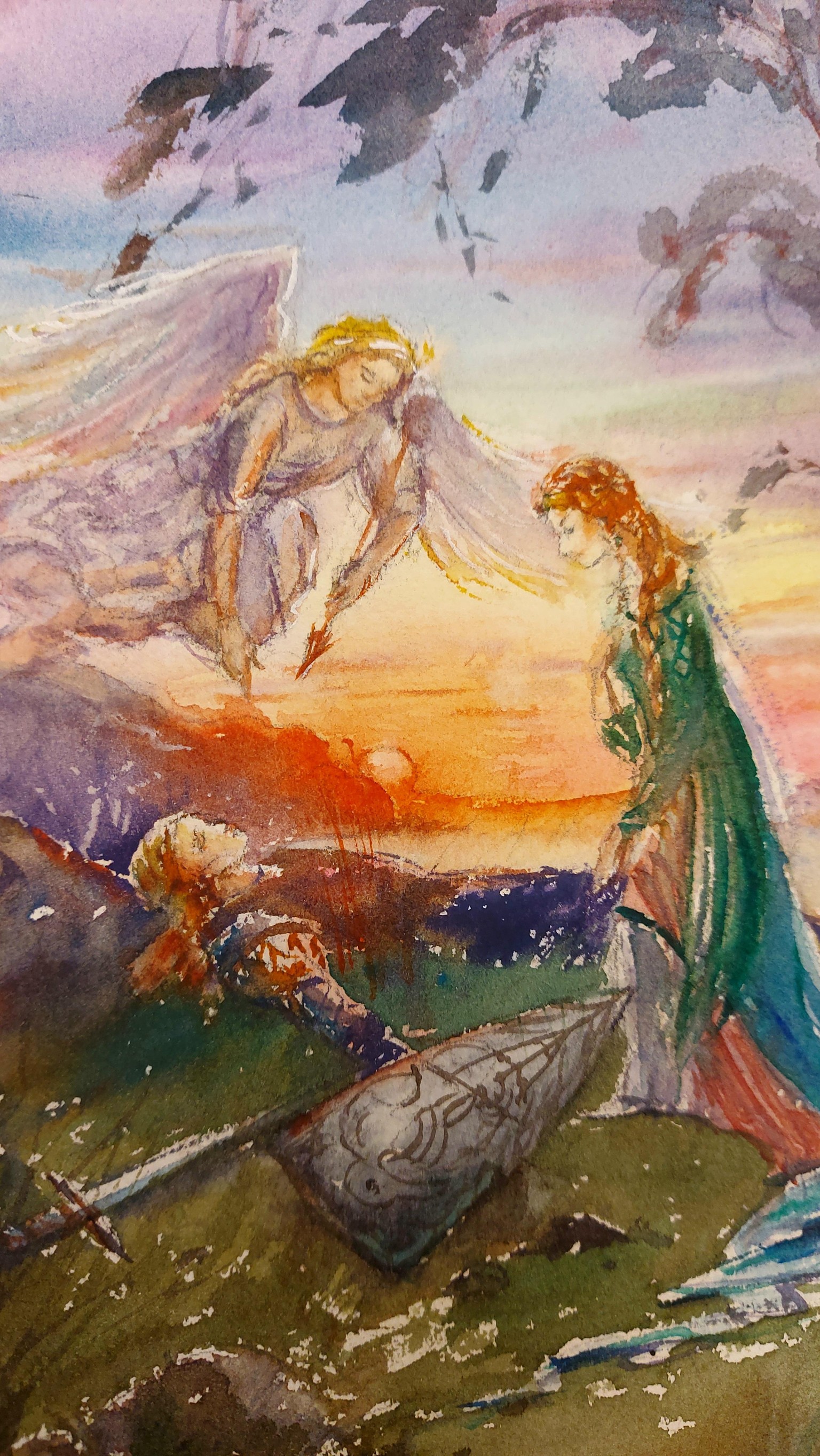 Create Magical Book Illustrations: Master Composition with Watercolor, Ink & Pro - image 2 - student project