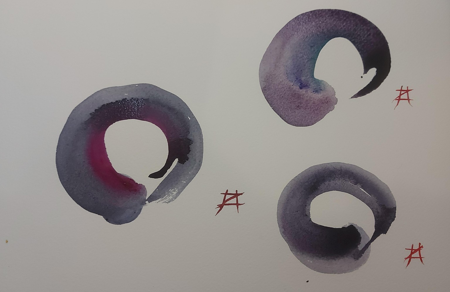 Enso: Create Japanese Meditative Watercolor - image 9 - student project