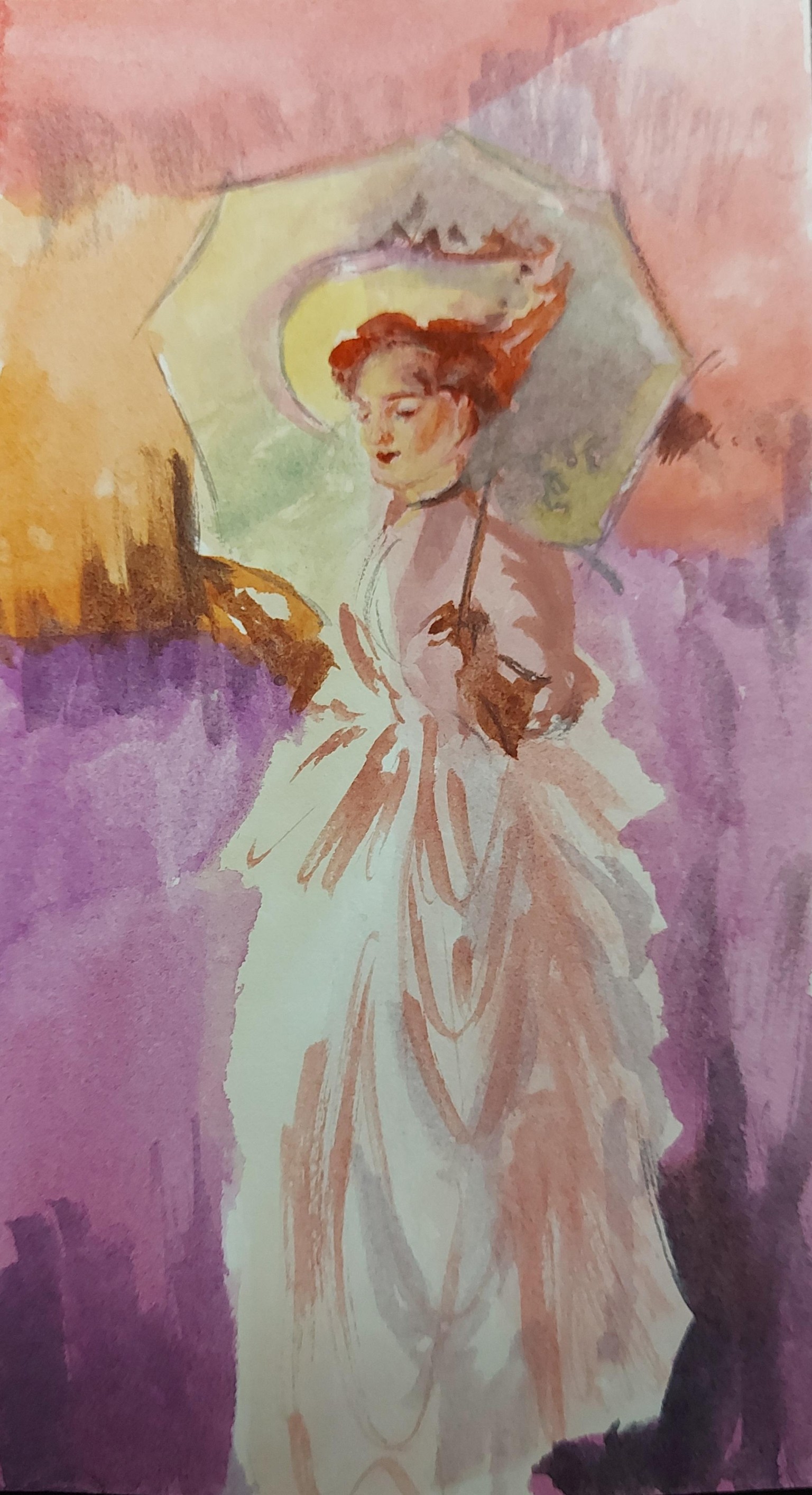 Let’s Mix Our Own Watercolor Pastels: Warm Colors - image 3 - student project