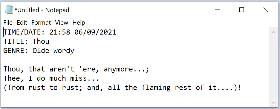 Paul Ramnora Beginner Poems - image 9 - student project