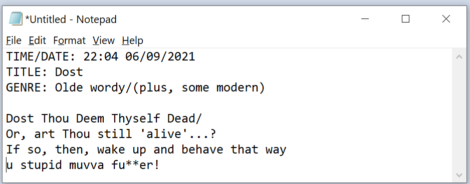 Paul Ramnora Beginner Poems - image 10 - student project