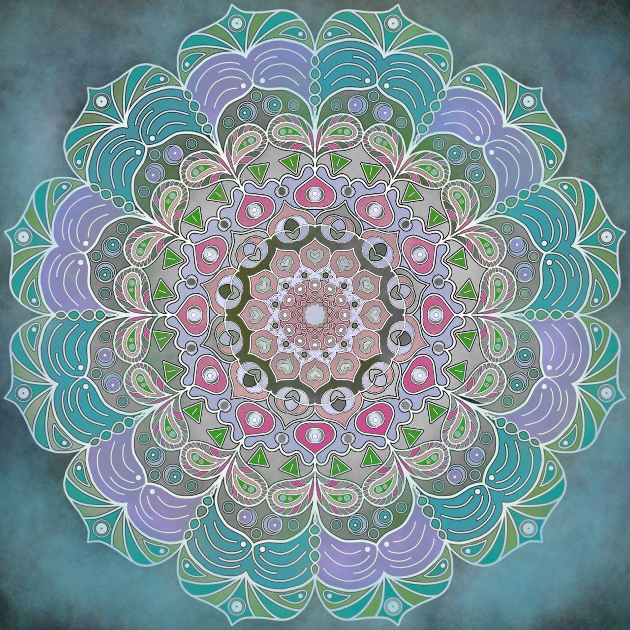 Blend Mode Mandalas - image 3 - student project