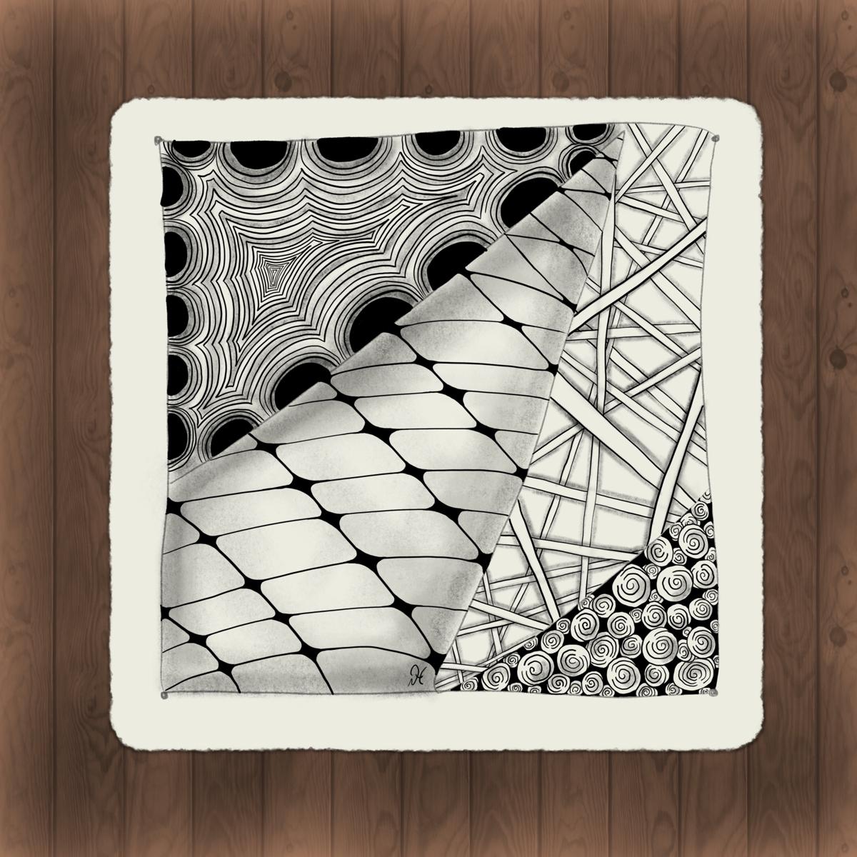 My Zentangle 1 - image 1 - student project