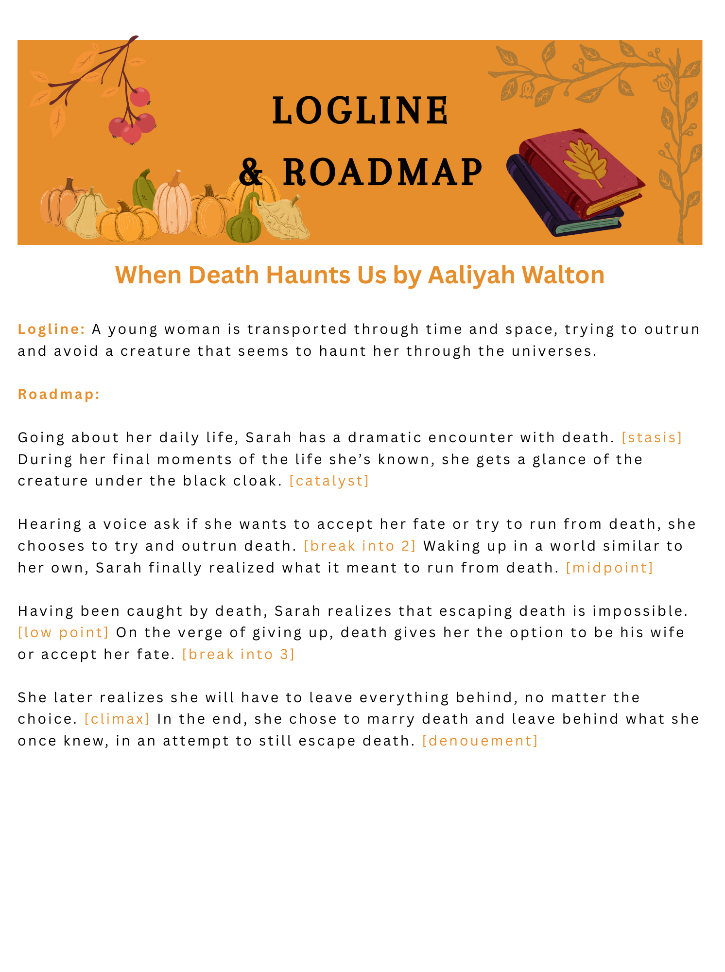 Project Afterlife Logline & Roadmap - image 1 - student project