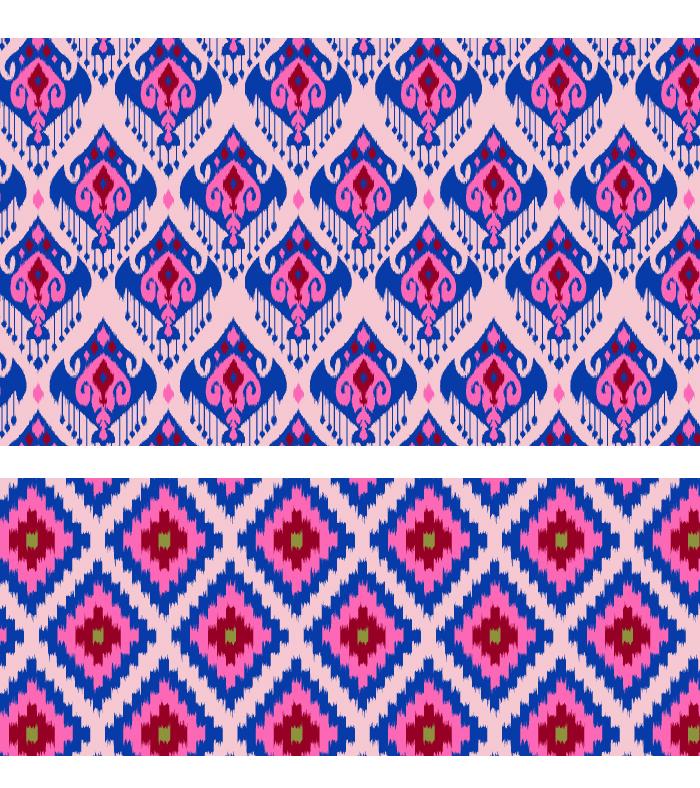 Ikat pattern - image 1 - student project