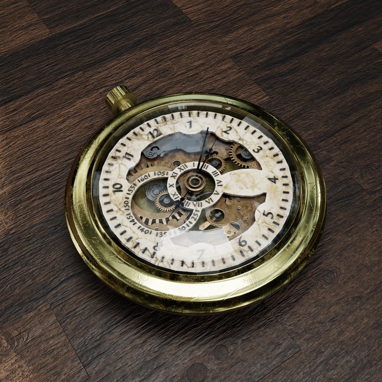Pocket Watch - image 1 - student project