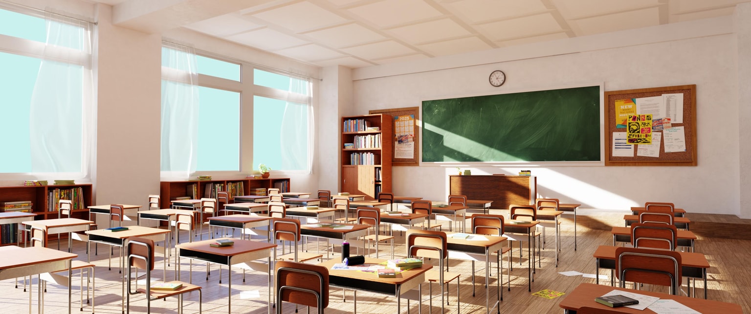 Class Room Render - image 1 - student project