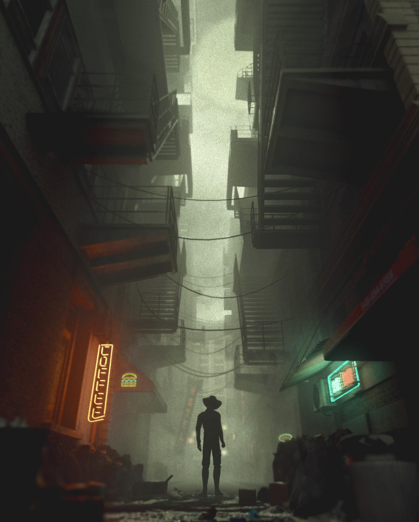 Dark Alley Project - image 1 - student project