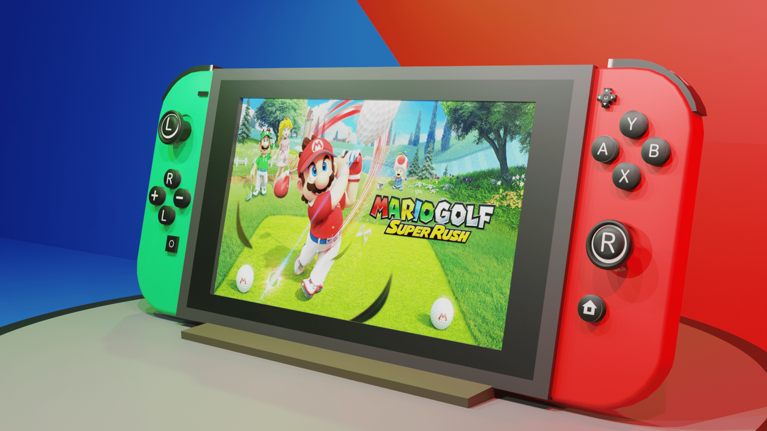 Nintendo Switch 3d Blender - image 1 - student project