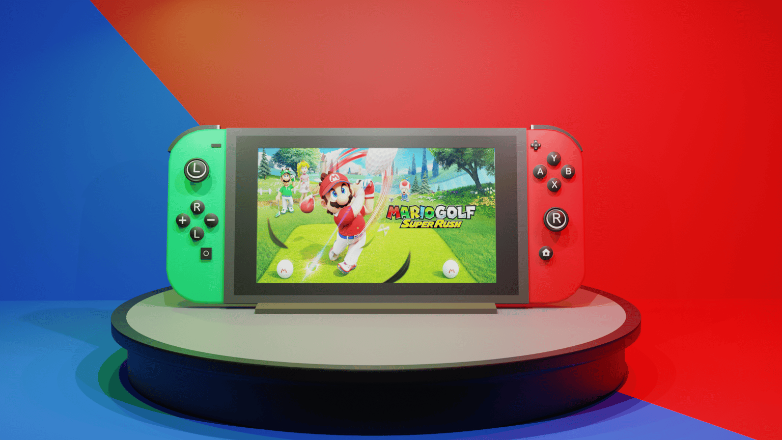 Nintendo Switch 3d Blender - image 2 - student project