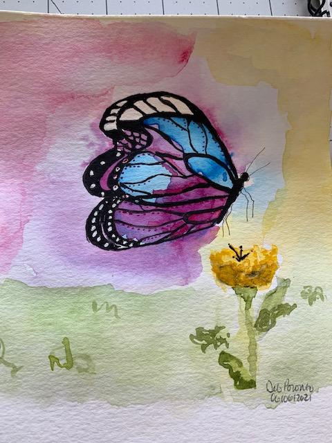 Abstract Butterflies - image 2 - student project