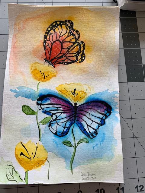 Abstract Butterflies - image 3 - student project