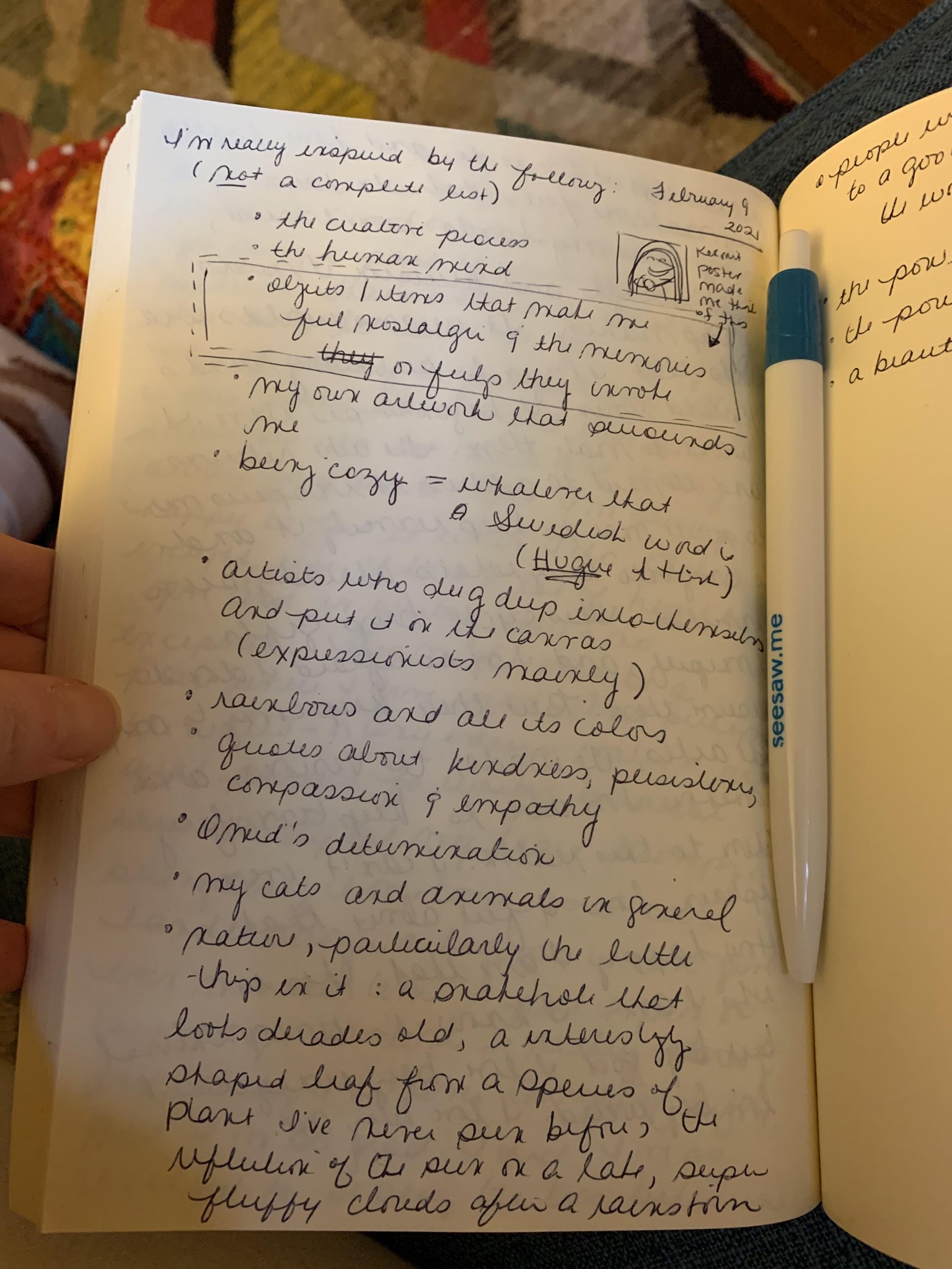 Writing Notebook - image 2 - student project
