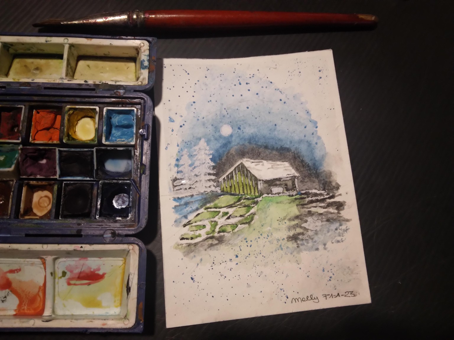 Winter landscape - image 1 - student project