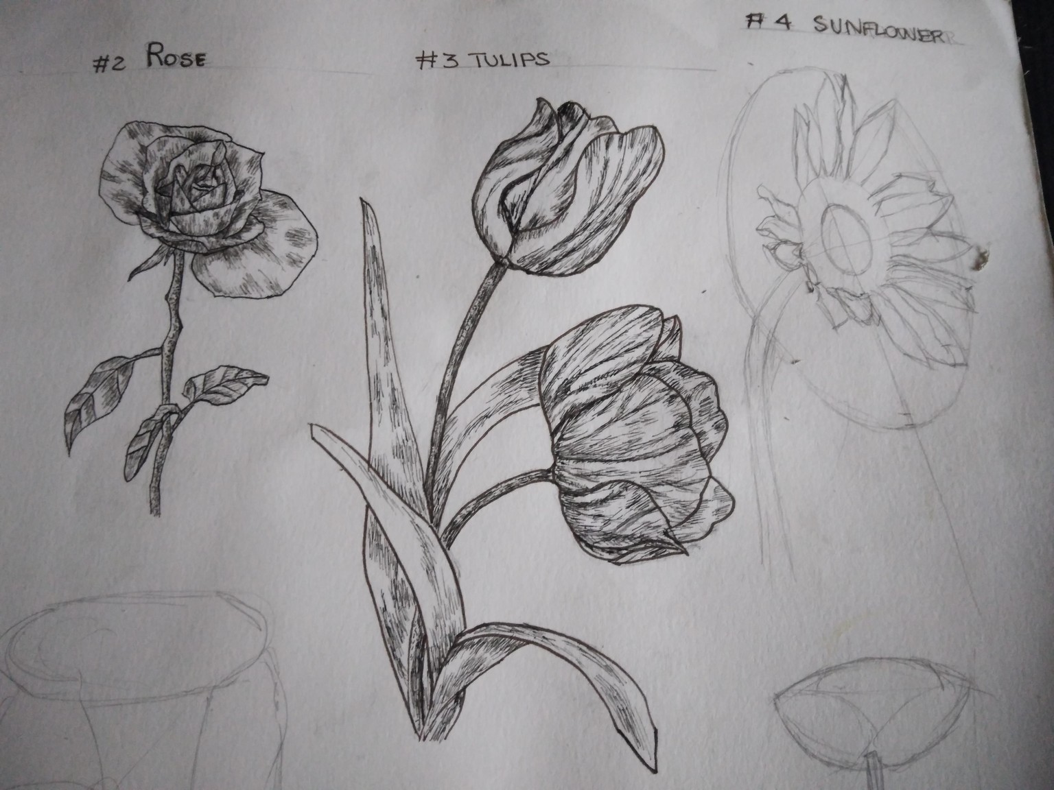 floral challenge finished - image 3 - student project
