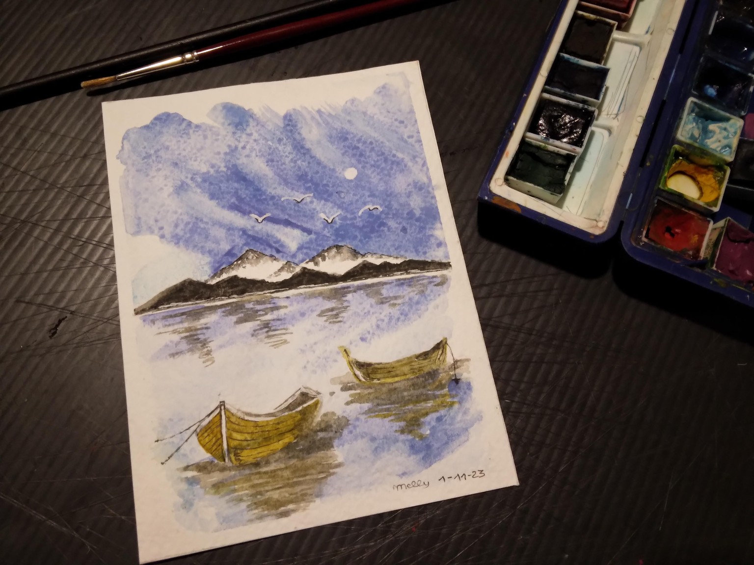 Winter landscape - image 2 - student project