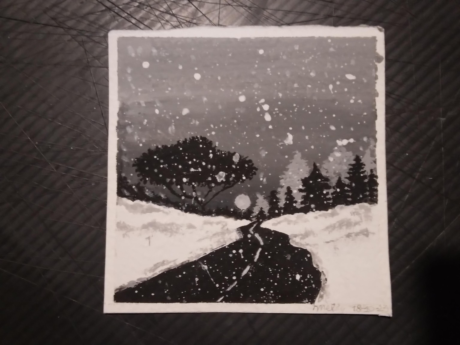 Snowy landscapes - image 2 - student project