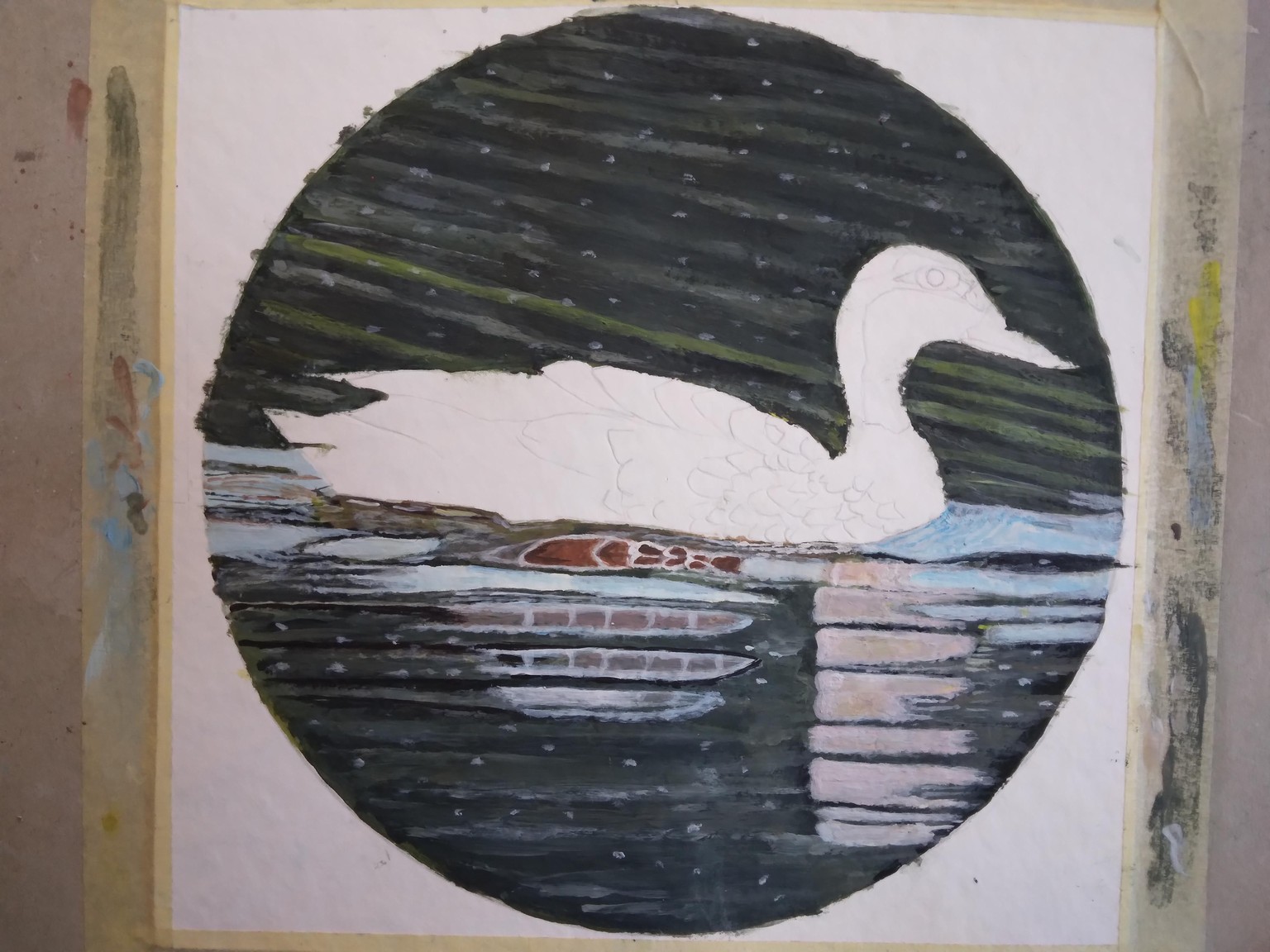 My floating bird - image 1 - student project