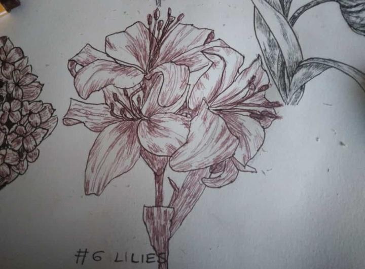 floral challenge finished - image 6 - student project