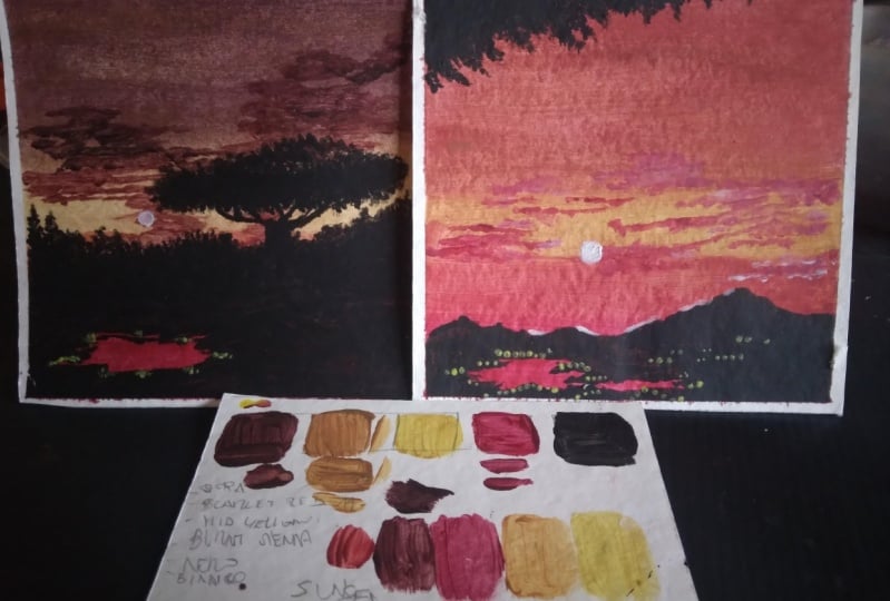 My first gouache project - image 1 - student project