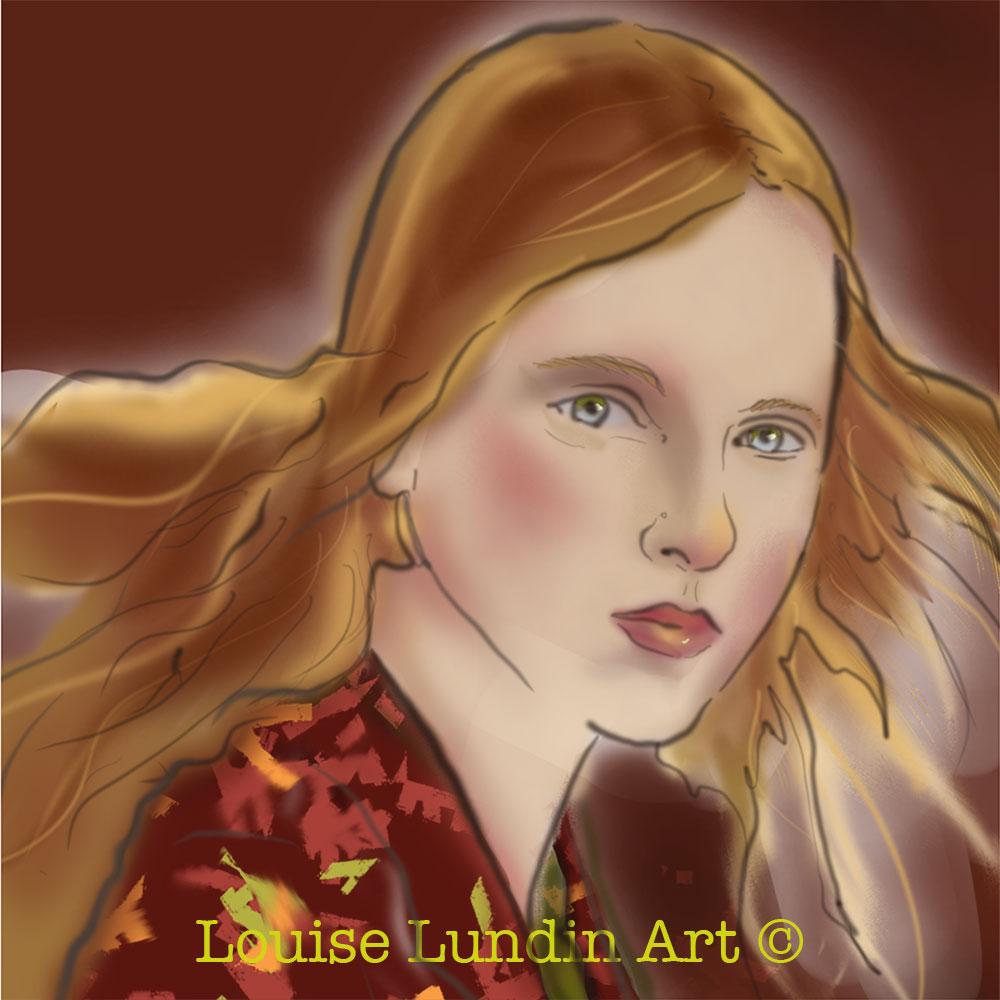 Create Portrait Illustration Using Adobe Fresco - image 1 - student project