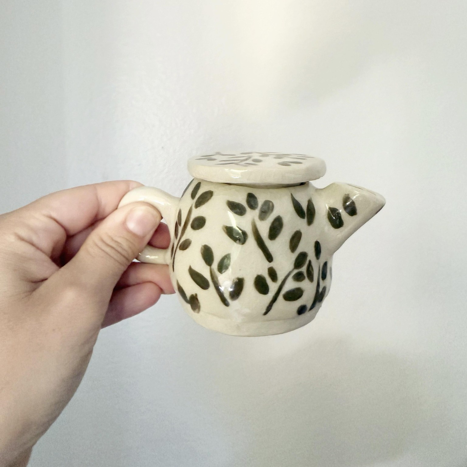 Hand built tea pot - image 3 - student project