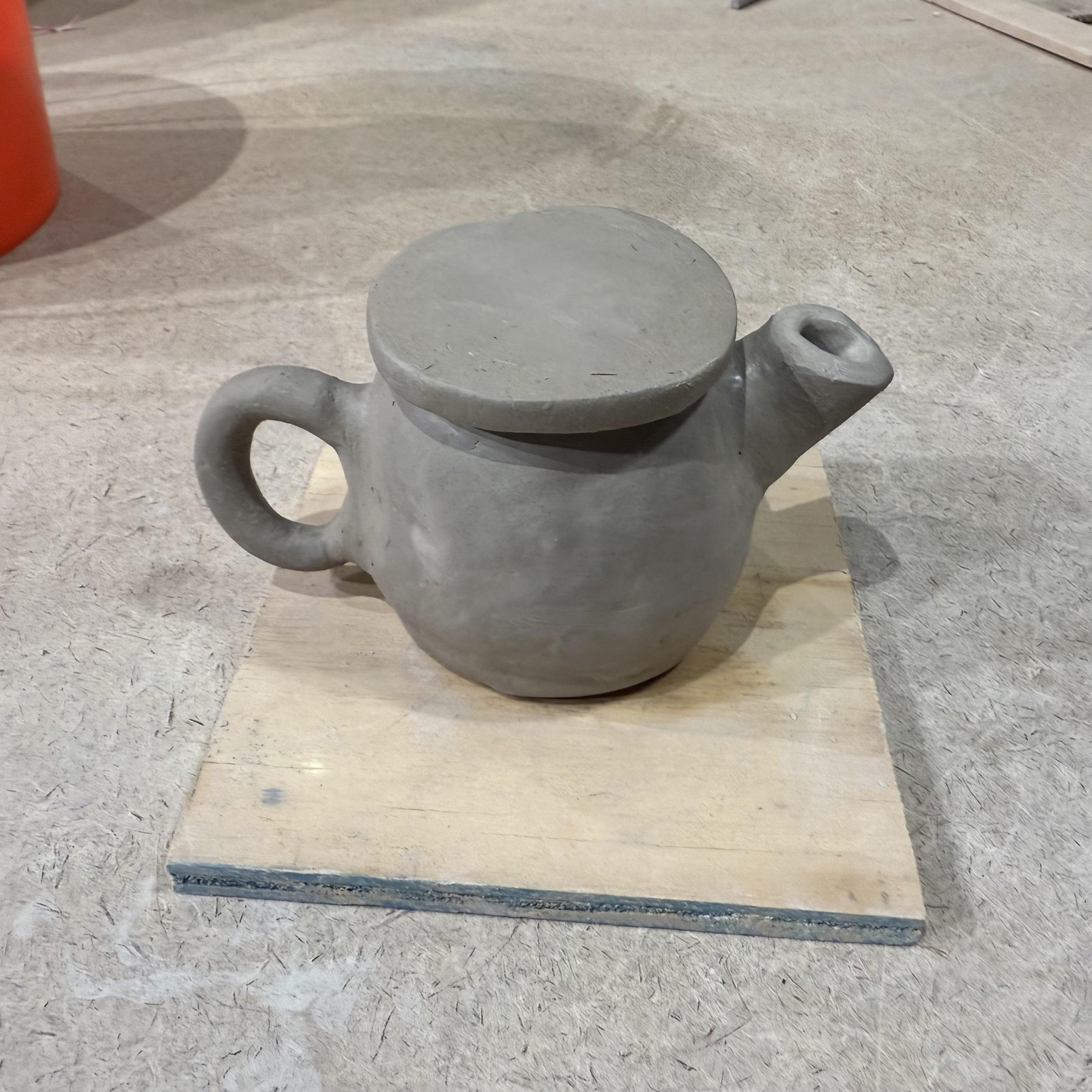 Hand built tea pot - image 1 - student project