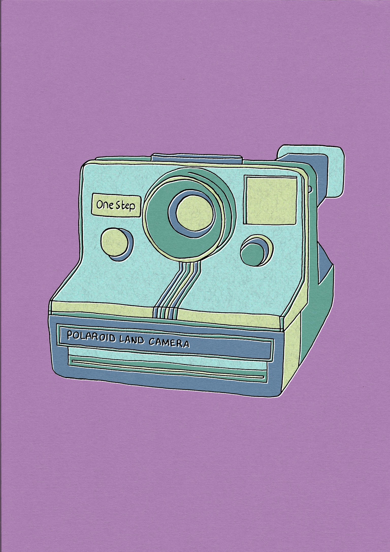 Pop Art Polaroid Land Camera - image 3 - student project