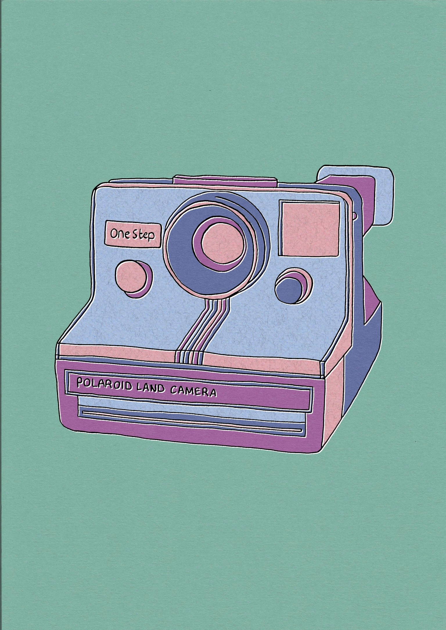 Pop Art Polaroid Land Camera - image 1 - student project