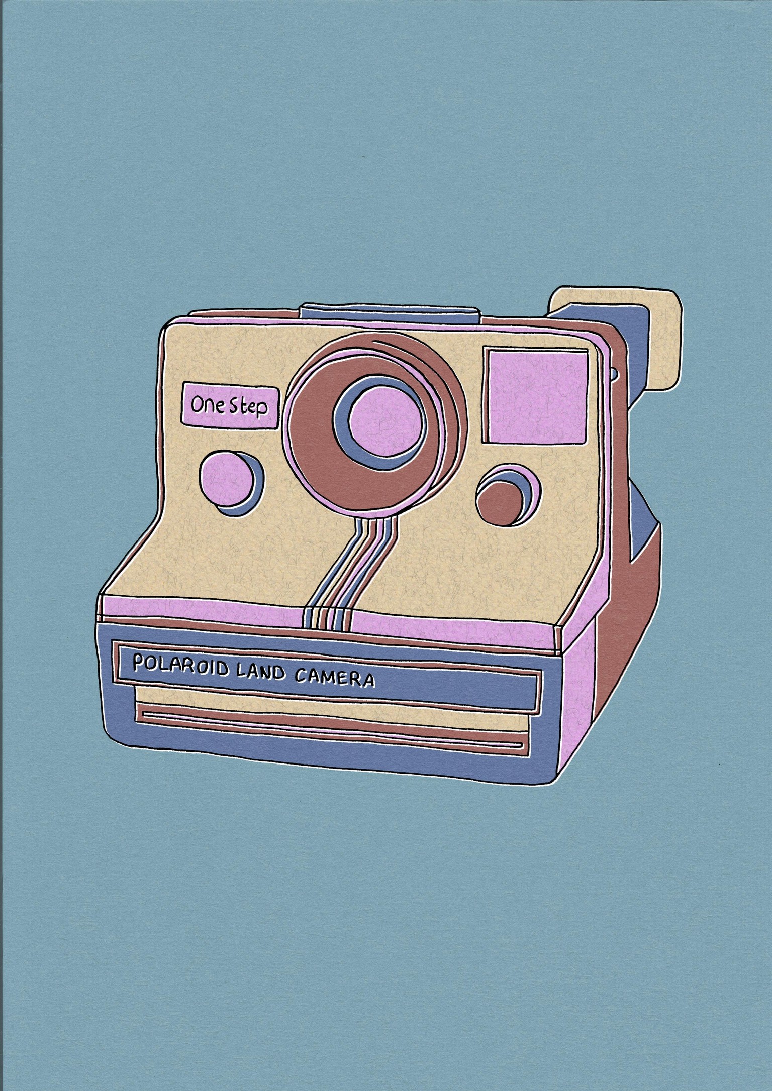 Pop Art Polaroid Land Camera - image 2 - student project