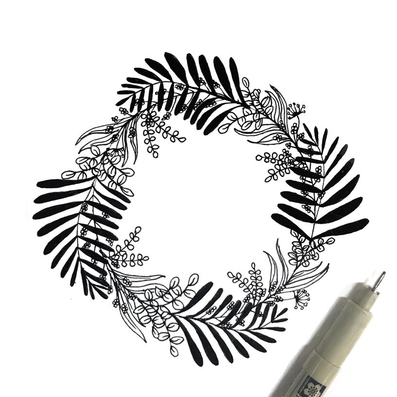 Floral Wreaths - image 3 - student project