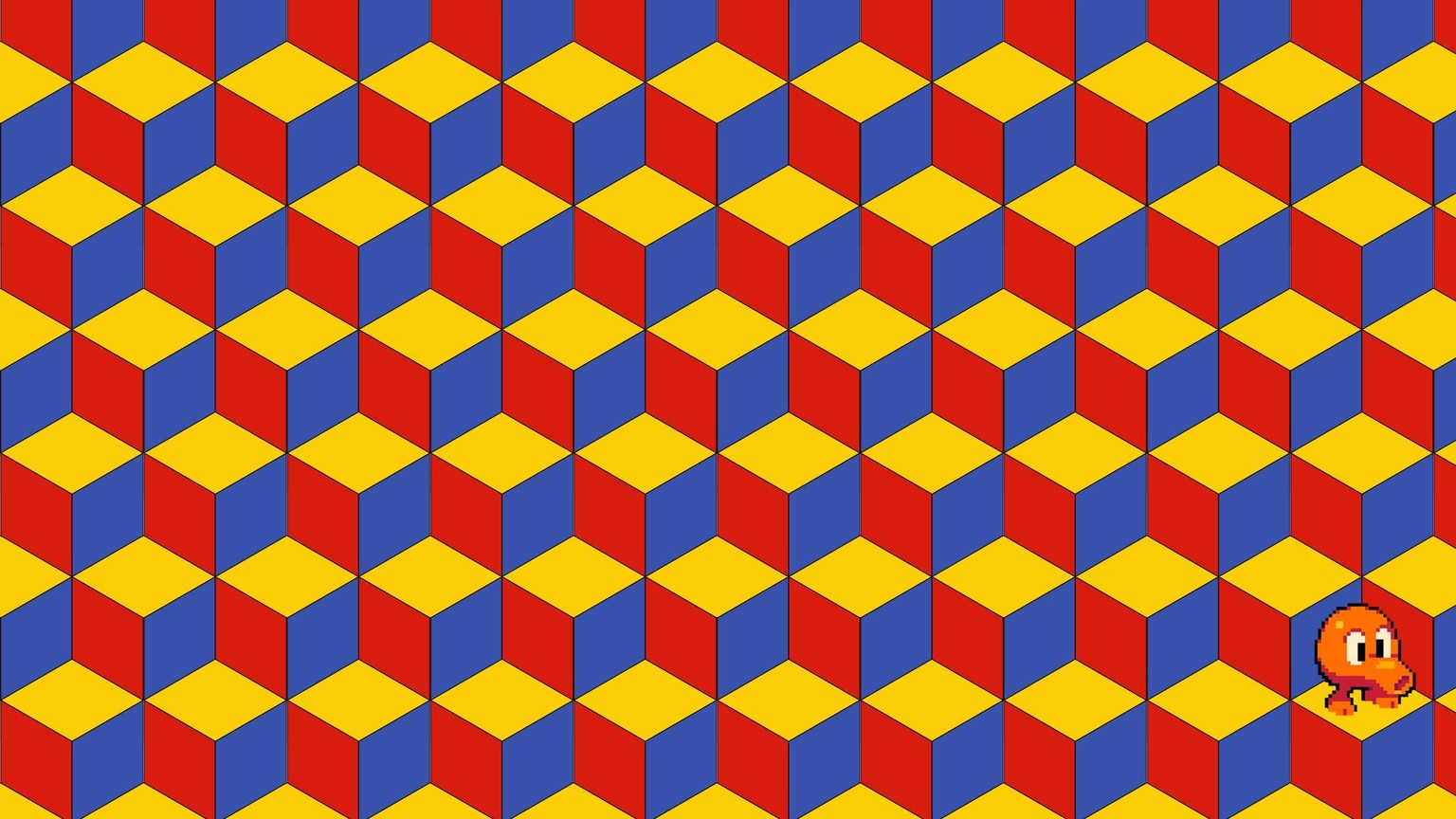 Qbert Pattern - image 1 - student project