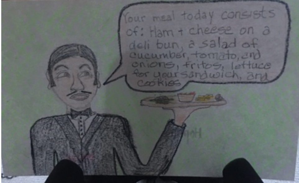Mini books and lunch menus - image 8 - student project