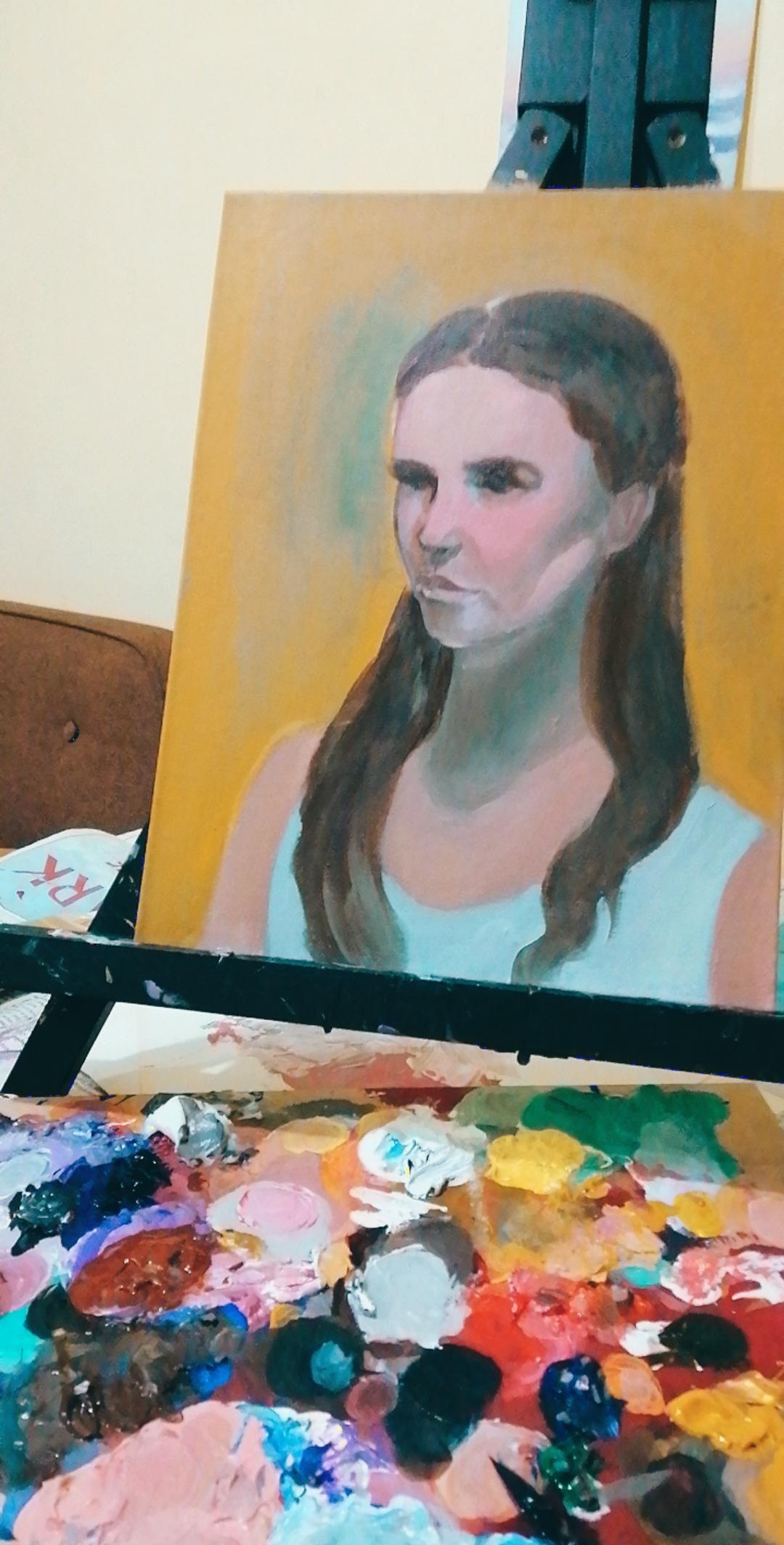 Contemporary Portrait  with Kristy Gordon - image 3 - student project