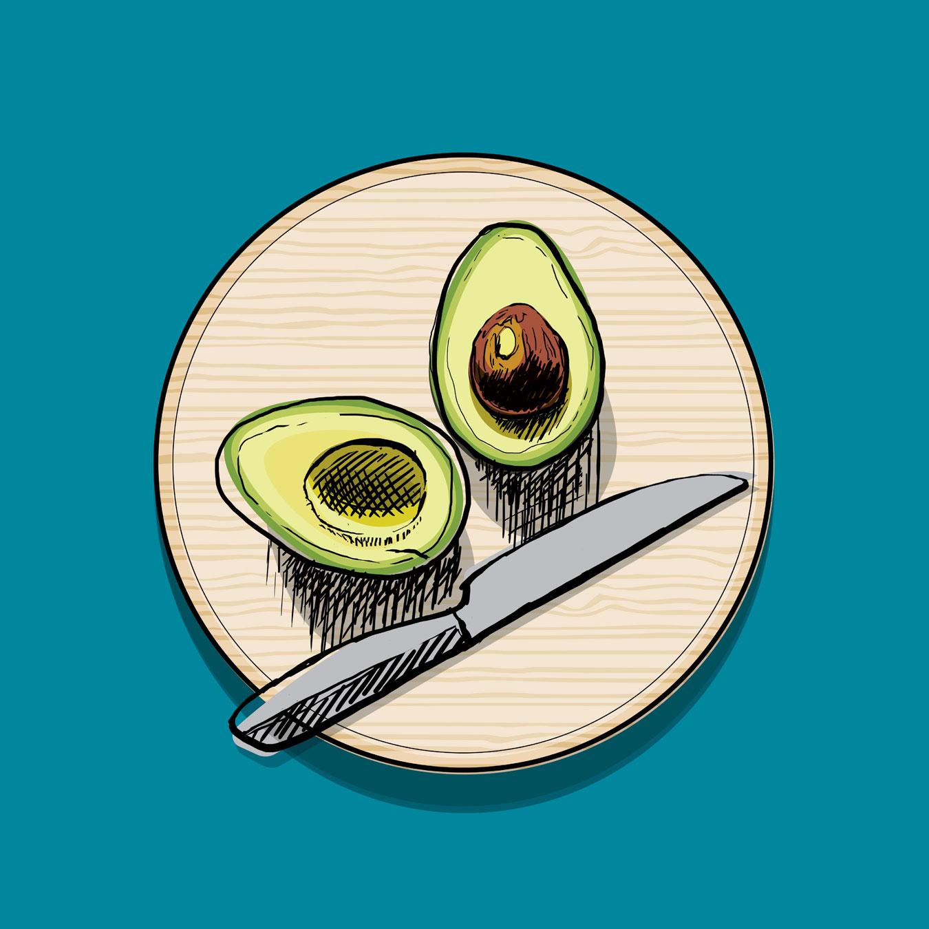 Cut Avocado - image 2 - student project