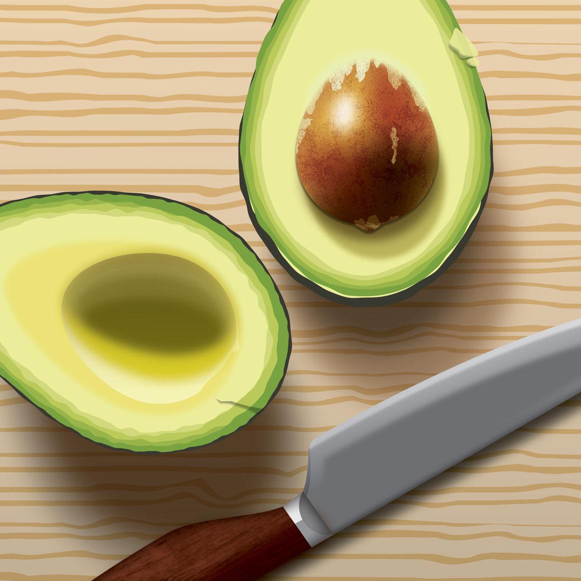 Cut Avocado - image 4 - student project