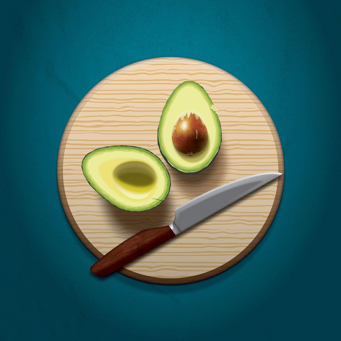 Cut Avocado - image 5 - student project